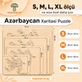 Azərbaycan Xəritəsi Puzzle