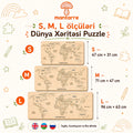 Dünya Xəritəsi Puzzle